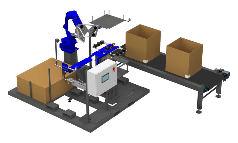 PASCO® Robotic Case Erectors | Industrial Automation