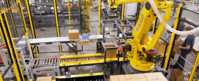 Fanuc robotic case packer