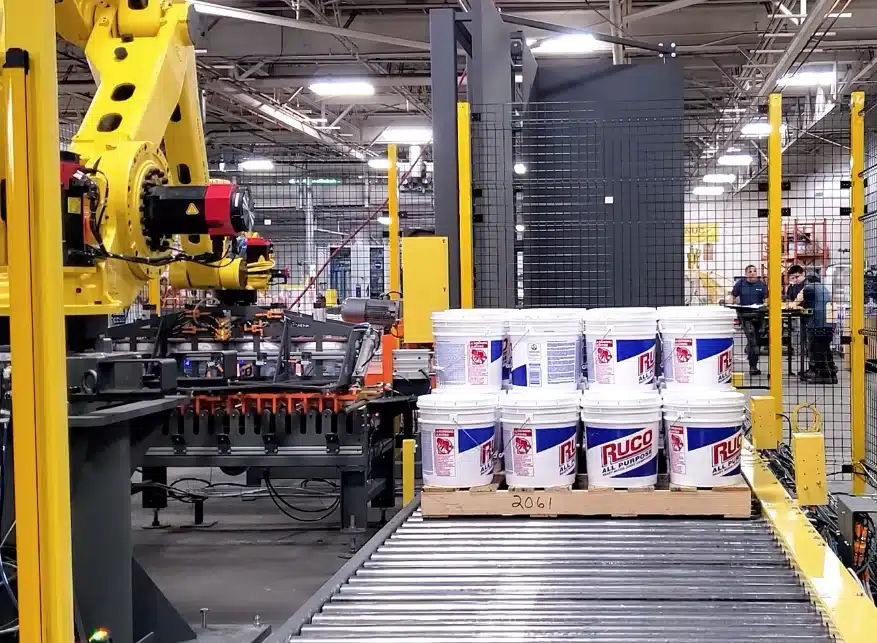 Drum & Pail Palletizing